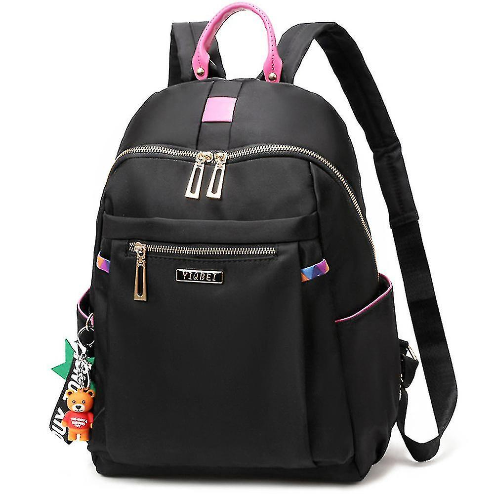 Mochila Huoguo Para Mujer, Casual, De Lona, De Viaje, Pequeña, Rosa - Venta Internacional.