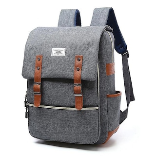 Foto 3 | Mochila Sanlin Beans De Moda Casual Para Mujer 20-35l Azul - Venta Internacional.