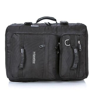 Foto 1 | Mochila Huoguo De Nylon Negra 32l De Gran Capacidad Para Hombre - Venta Internacional.