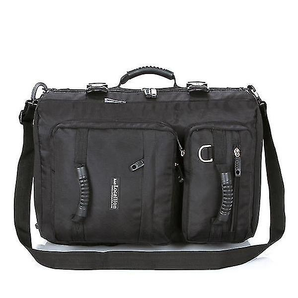 Foto 5 pulgar | Mochila Huoguo De Nylon Negra 32l De Gran Capacidad Para Hombre - Venta Internacional.