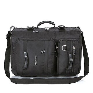 Foto 4 | Mochila Huoguo De Nylon Negra 32l De Gran Capacidad Para Hombre - Venta Internacional.