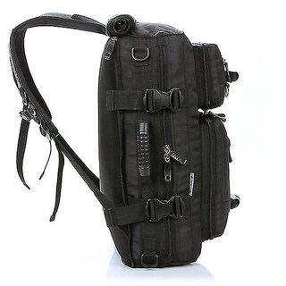 Foto 5 | Mochila Huoguo De Nylon Negra 32l De Gran Capacidad Para Hombre - Venta Internacional.