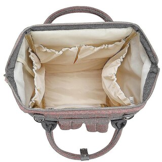 Foto 4 | Mochila Huoguo Impermeable Con Estampado De Dibujos Animados Para Madre Y Bebé - Venta Internacional.