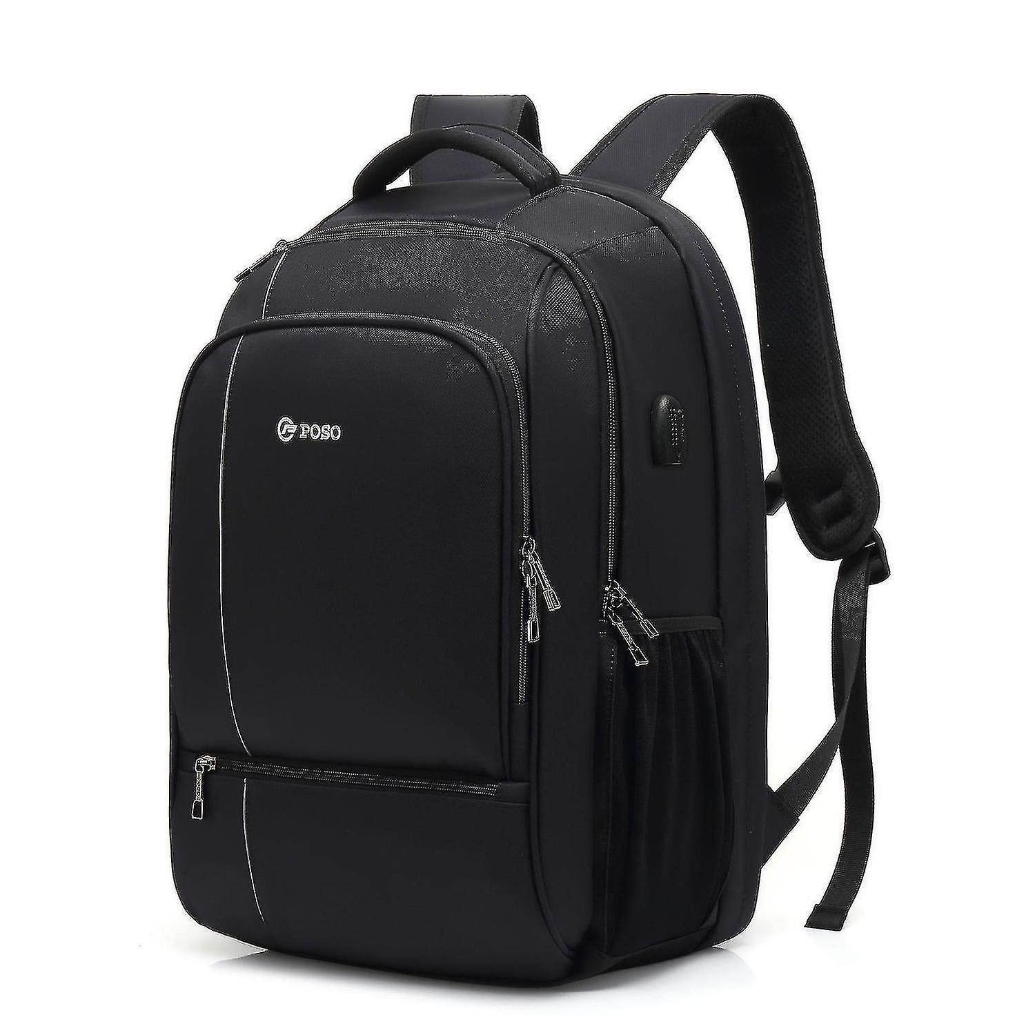 Foto 3 pulgar | Mochila Huoguo Swagger Bag Gris De 43 Cm Para Viajes O Negocios - Venta Internacional.