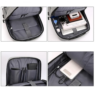 Foto 1 | Mochila Sanlin Beans Business Casual Impermeable Para Hombre - Venta Internacional.