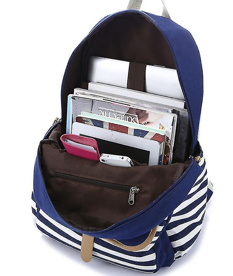 Foto 3 pulgar | Mochila Huoguo De Lona De Estilo Coreano, Casual, Para Estudiantes, Negra - Venta Internacional.