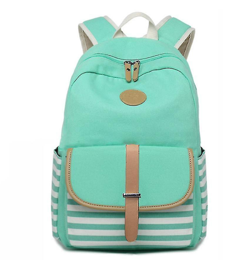Foto 6 pulgar | Mochila Huoguo De Lona De Estilo Coreano, Casual, Para Estudiantes, Negra - Venta Internacional.