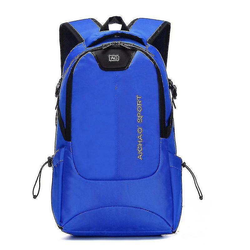 Foto 2 pulgar | Mochila Huoguo Azul 35l Resistente Al Agua Para Hombre - Venta Internacional.