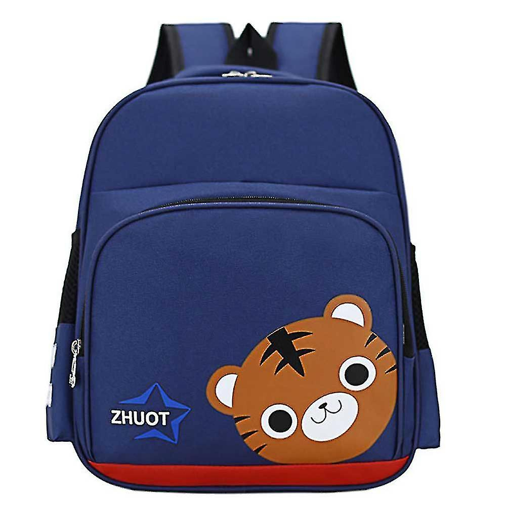 Foto 2 pulgar | Mochila Huoguo Con Bonitos Dibujos Animados Para Niños Pequeños Y Niñas, Azul - Venta Internacional.