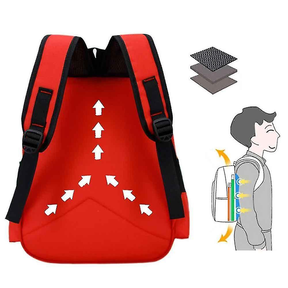 Foto 4 pulgar | Mochila Huoguo Con Bonitos Dibujos Animados Para Niños Pequeños Y Niñas, Azul - Venta Internacional.