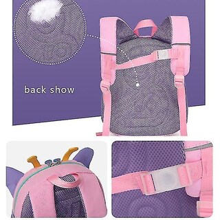 Foto 3 | Mochila Escolar Huoguo Con Dibujos Animados De Animales Para Niños Y Niñas - Venta Internacional.