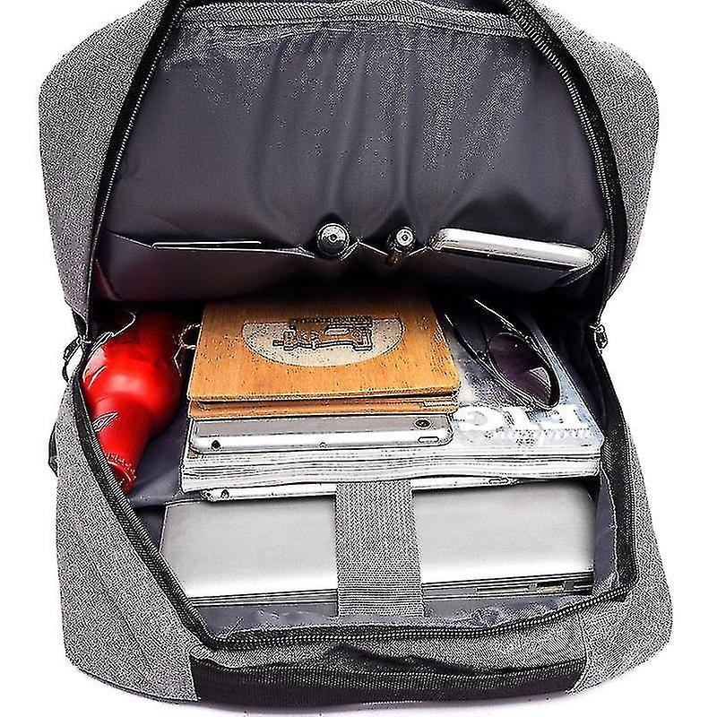 Foto 4 | Mochila Huoguo Azul Oscuro 38 Cm Deportiva De Nylon Duradero Hs43845 - Venta Internacional.