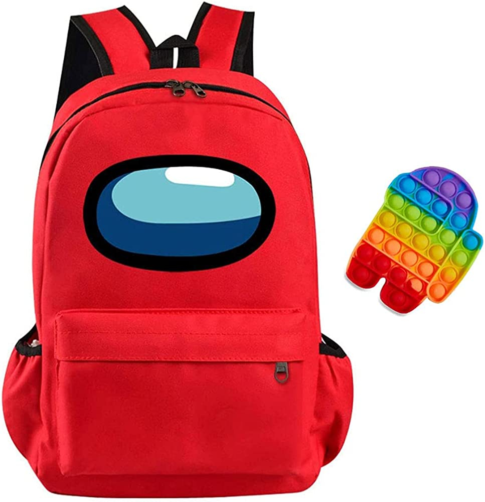 Foto 2 pulgar | Mochila Escolar Impostor, Mochila Among Us Para Portátil Y Tableta Para Niños - Venta Internacional.