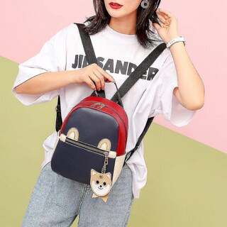 Foto 3 | Mochila Huoguo De Piel Sintética Para Niñas Hit Color Small School - Venta Internacional.