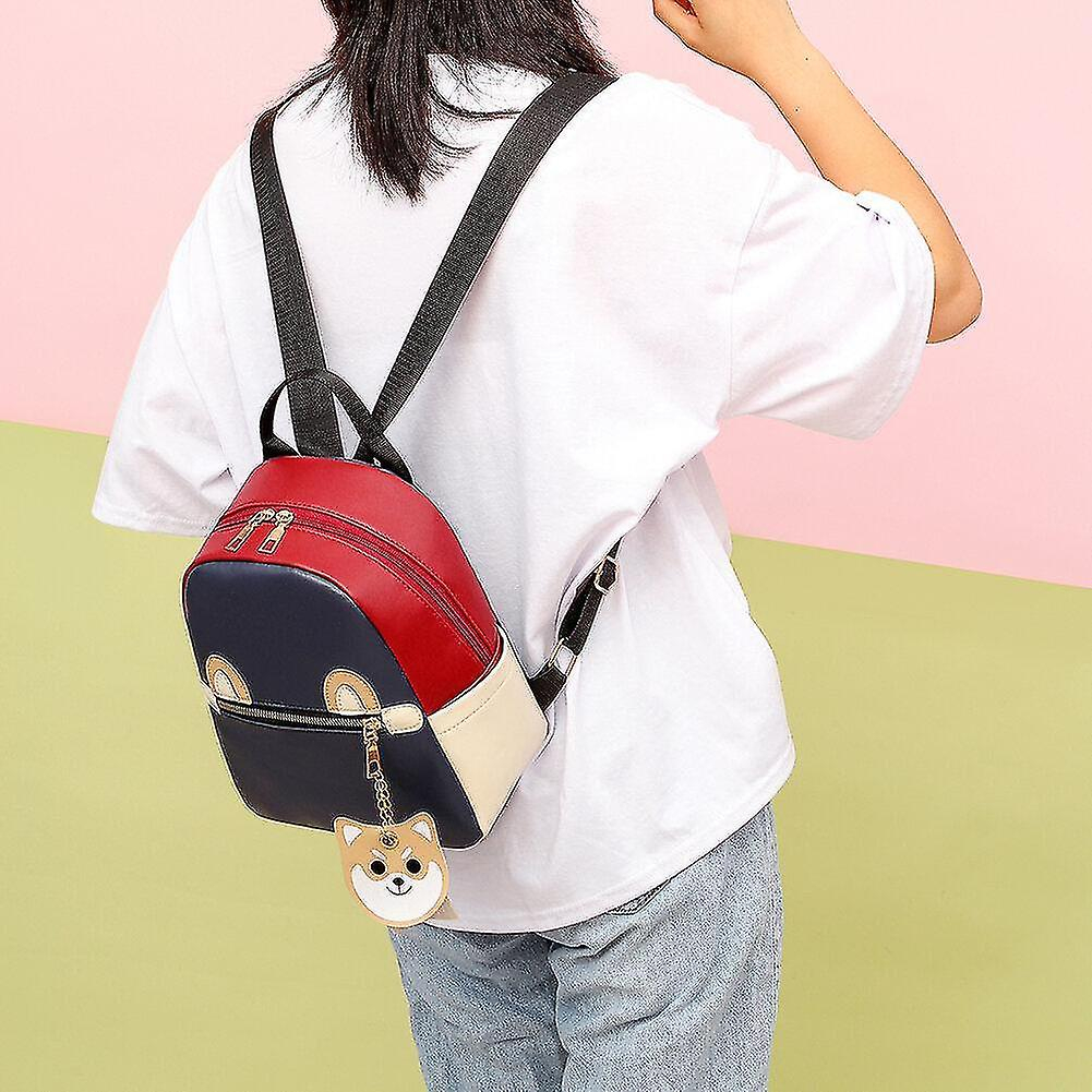 Foto 6 pulgar | Mochila Huoguo De Piel Sintética Para Niñas Hit Color Small School - Venta Internacional.