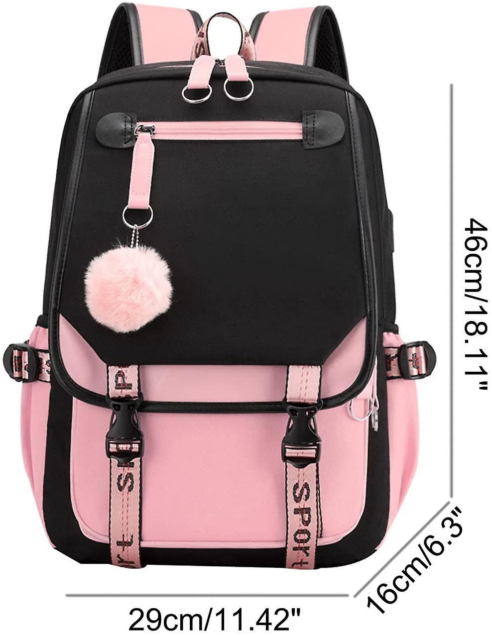 Foto 2 pulgar | Mochila Huoguo, Mochila Para Niñas Adolescentes Y Estudiantes De Secundaria - Venta Internacional.