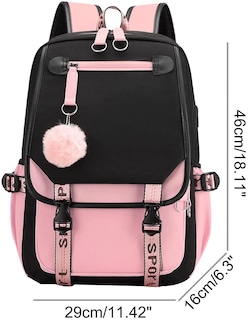 Foto 1 | Mochila Huoguo, Mochila Para Niñas Adolescentes Y Estudiantes De Secundaria - Venta Internacional.