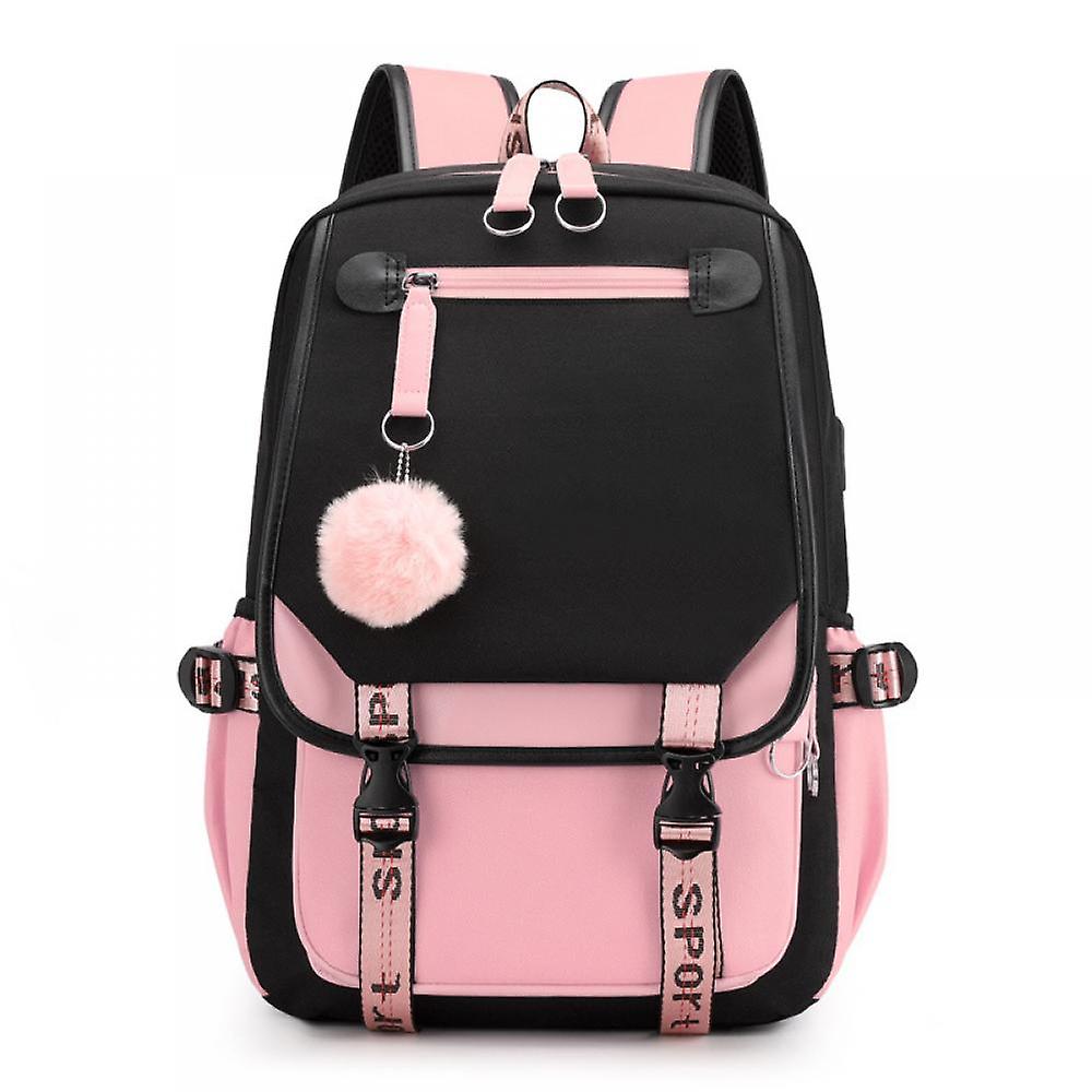 Foto 3 pulgar | Mochila Huoguo, Mochila Para Niñas Adolescentes Y Estudiantes De Secundaria - Venta Internacional.