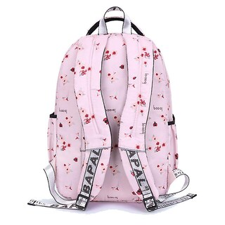 Foto 2 | Mochila Sanlin Beans Impermeable Para Niñas En Edad Escolar Rosa - Venta Internacional.