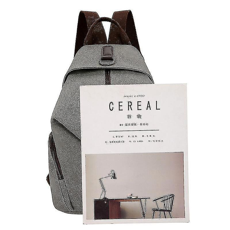 Foto 4 pulgar | Mochila Huoguo Canvas Antirrobo Para Ipad - Venta Internacional.