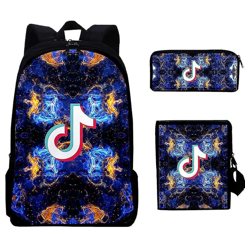 Foto 2 pulgar | Juego De Mochilas 3d Huoguo De Tela Oxford Impermeable - Venta Internacional.
