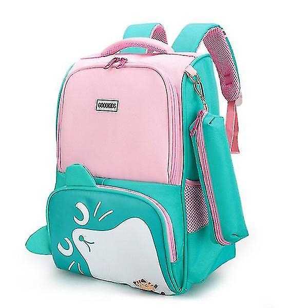 Foto 2 pulgar | Mochila Huoguo Lindo Gato De Dibujos Animados Para Niñas De Primaria - Venta Internacional.