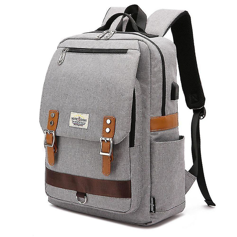 Foto 2 pulgar | Mochila Huoguo Travel Computer 20-35l Impermeable Gris Para M - Venta Internacional.