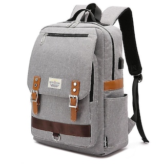 Foto 1 | Mochila Huoguo Travel Computer 20-35l Impermeable Gris Para M - Venta Internacional.
