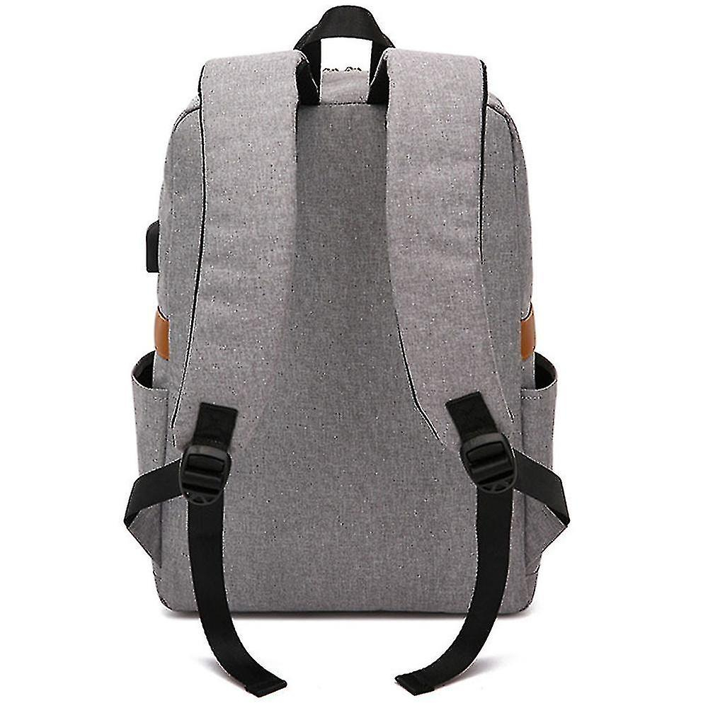 Foto 3 pulgar | Mochila Huoguo Travel Computer 20-35l Impermeable Gris Para M - Venta Internacional.