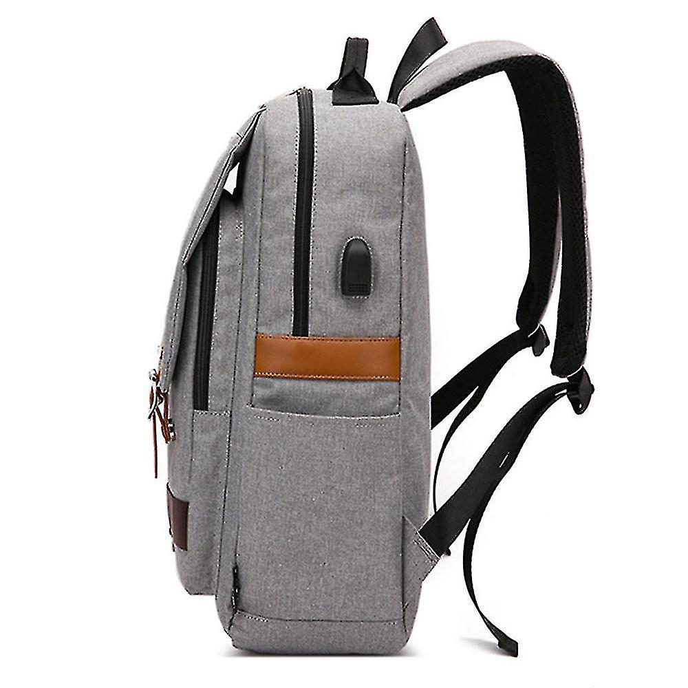 Foto 4 pulgar | Mochila Huoguo Travel Computer 20-35l Impermeable Gris Para M - Venta Internacional.