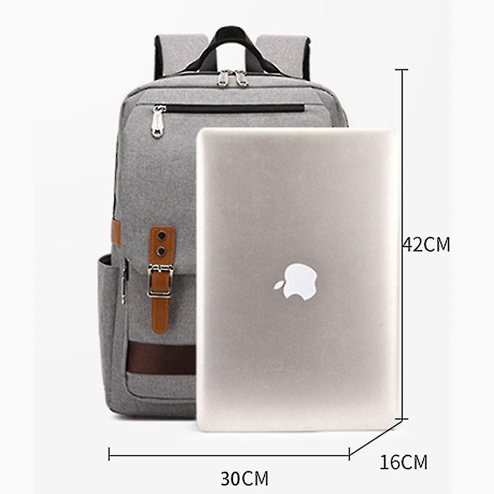 Foto 6 pulgar | Mochila Huoguo Travel Computer 20-35l Impermeable Gris Para M - Venta Internacional.