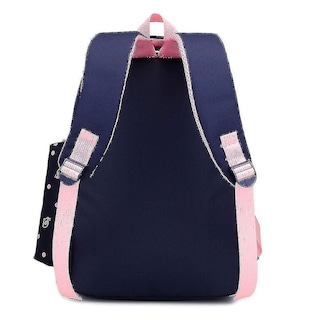 Foto 2 | Mochila Escolar Huoguo Para Niña Con Delfín Pequeño, 28 X 13 X 40 Cm - Venta Internacional.