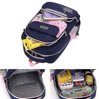 Foto 4 | Mochila Escolar Huoguo Para Niña Con Delfín Pequeño, 28 X 13 X 40 Cm - Venta Internacional.
