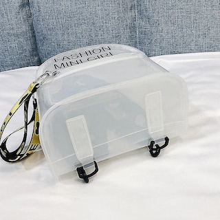 Foto 2 | Mochila Huoguo Minibolsa Escolar De Pvc Transparente Para Mujer - Venta Internacional.