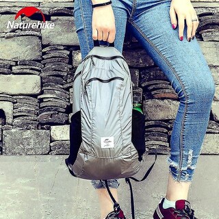 Foto 3 | Mochila Huoguo De Silicona Plegable Impermeable 22l Verde - Venta Internacional.