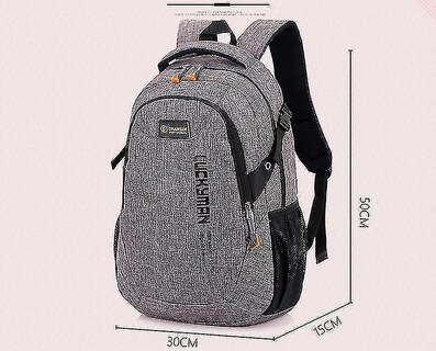 Foto 3 | Mochila Huoguo T-cb-40 Para Hombre 20-35l Poliéster Azul Oscuro - Venta Internacional.