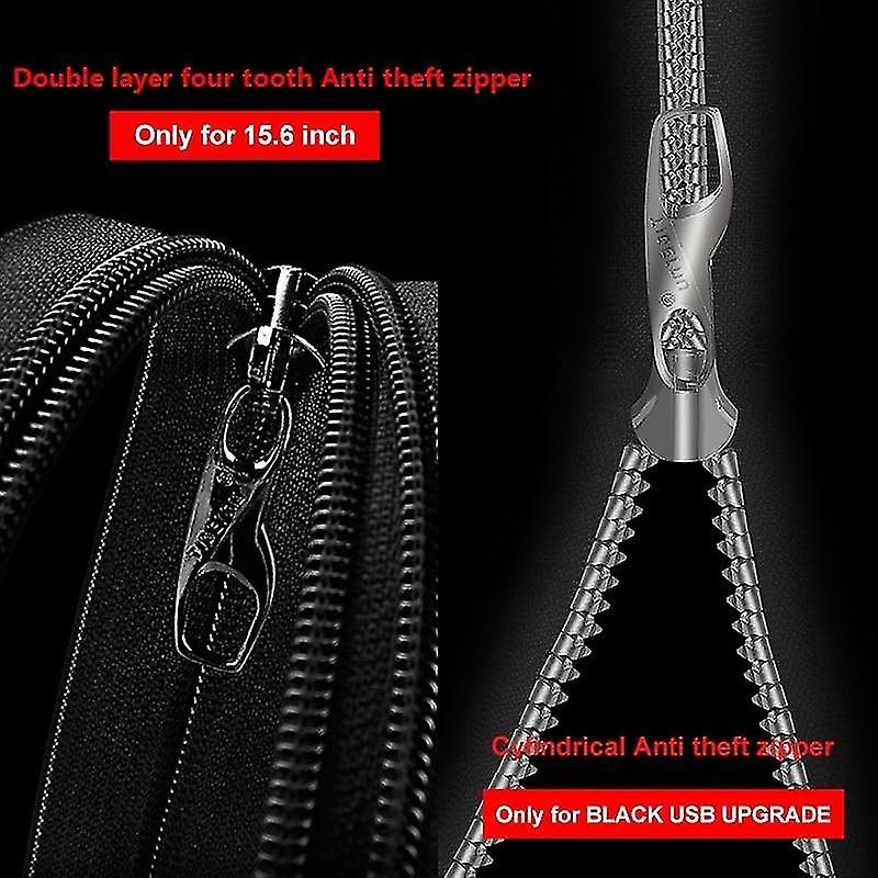 Foto 6 pulgar | Mochila Huoguo De Nailon Antirrobo A La Moda Para Hombre Y Mujer - Venta Internacional.