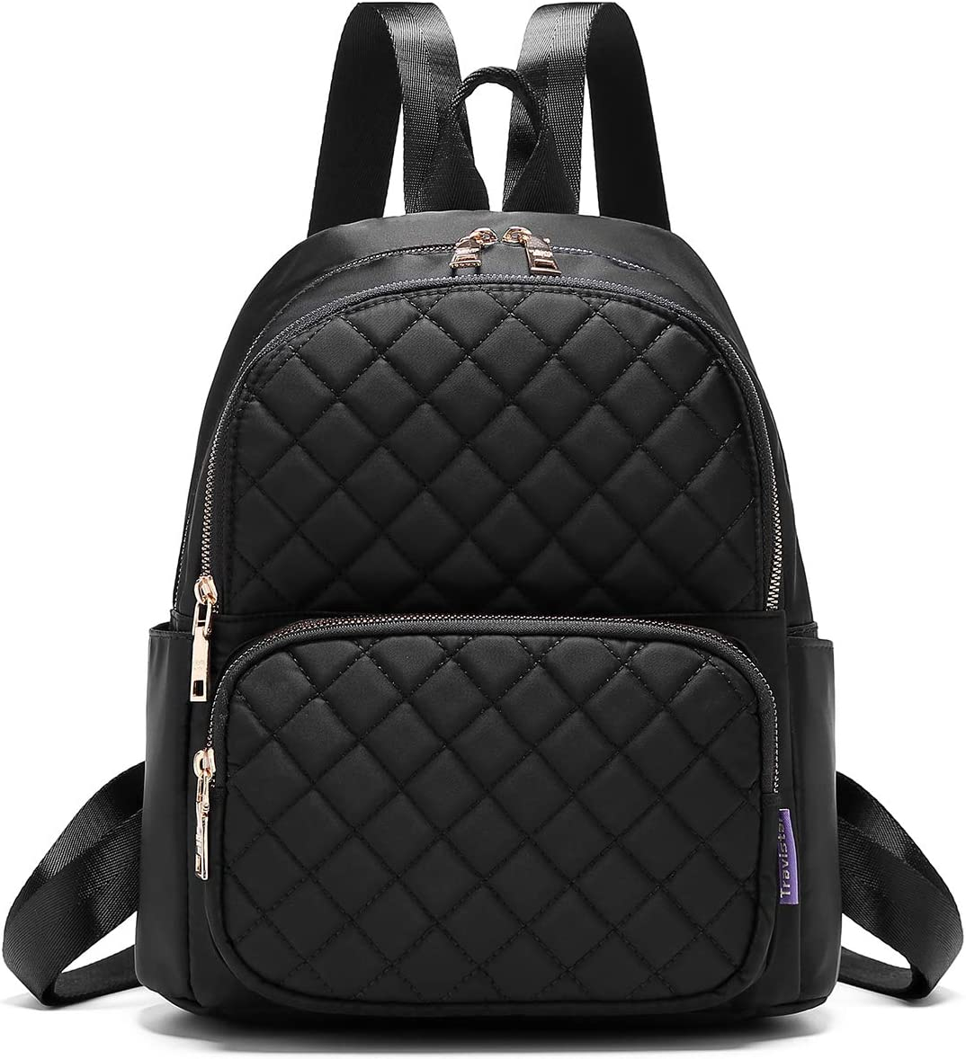 Foto 2 pulgar | Mochila Huoguo Fashion Ligera De Nylon Casual Negra 33x28 - Venta Internacional.