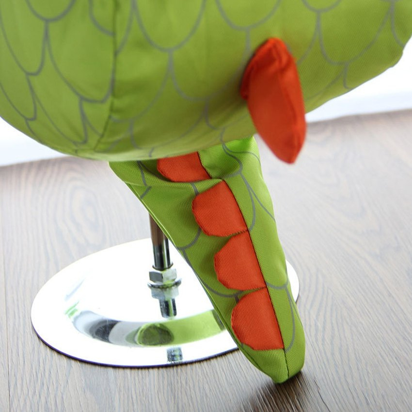 Foto 5 pulgar | Mochila Dinosaur Para Niños, Tela Vaquera De Poliéster Verde, 20l - Venta Internacional.