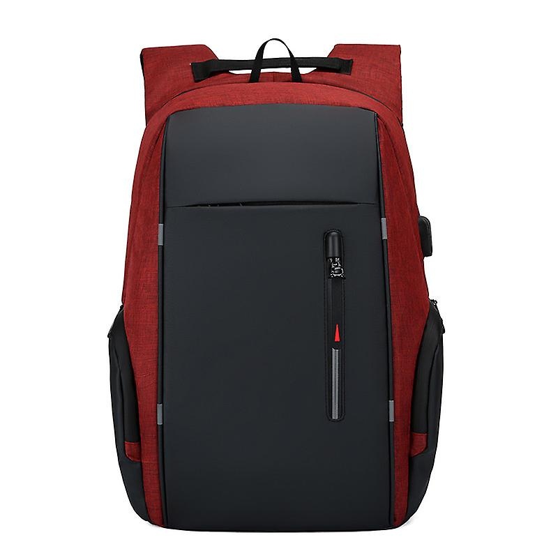 Foto 2 pulgar | Mochila Huoguo Para Portátil Impermeable De 15,6 Pulgadas Con Carga Usb - Venta Internacional.