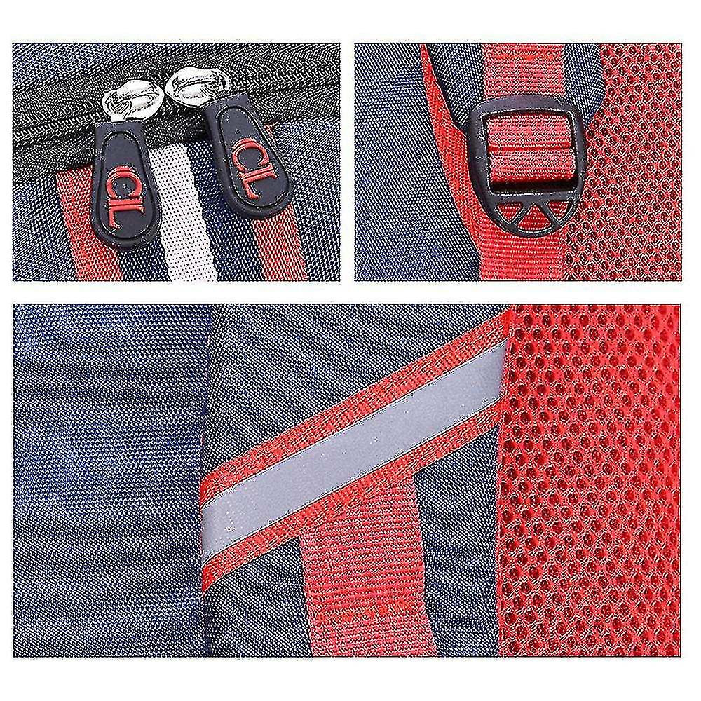 Foto 3 pulgar | Mochila Huoguo Primary School Honeycomb Impermeable 30x16x41 - Venta Internacional.