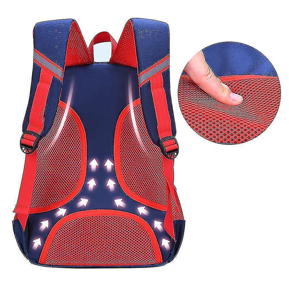 Foto 4 pulgar | Mochila Huoguo Primary School Honeycomb Impermeable 30x16x41 - Venta Internacional.