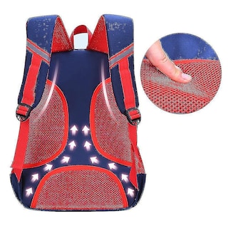 Foto 3 | Mochila Huoguo Primary School Honeycomb Impermeable 30x16x41 - Venta Internacional.