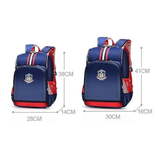 Foto 5 | Mochila Huoguo Primary School Honeycomb Impermeable 30x16x41 - Venta Internacional.