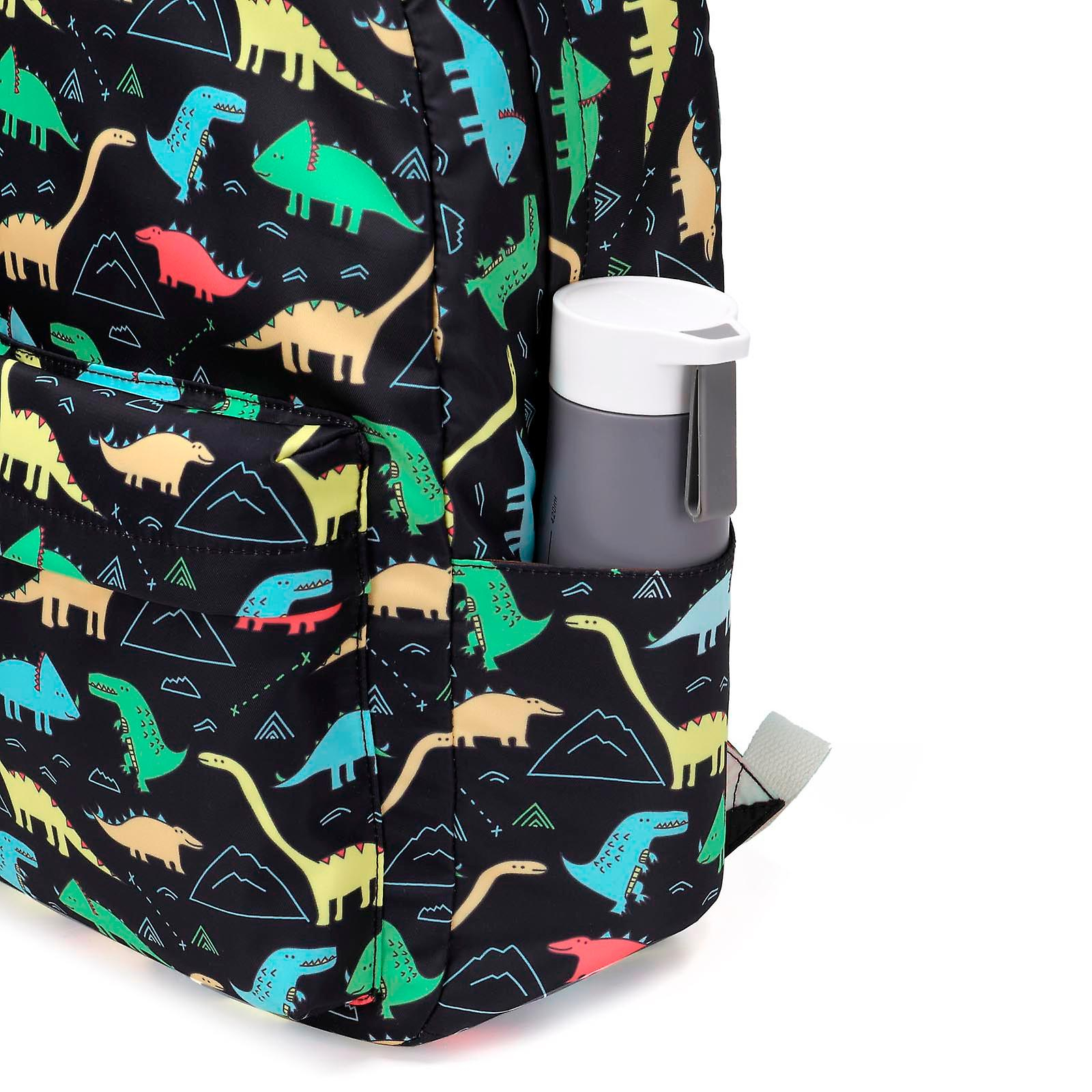 Foto 4 pulgar | Set De Mochila Escolar Huoguo Dinosaur Para Niñas Y Niños Adolescentes - Venta Internacional.