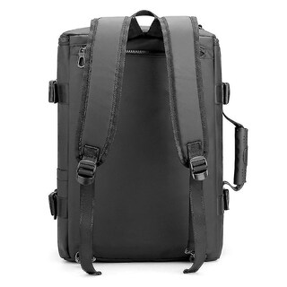 Foto 3 | Mochila Huoguo Para Hombre De Gran Capacidad Para Viajes De Negocios, Color Negro - Venta Internacional.