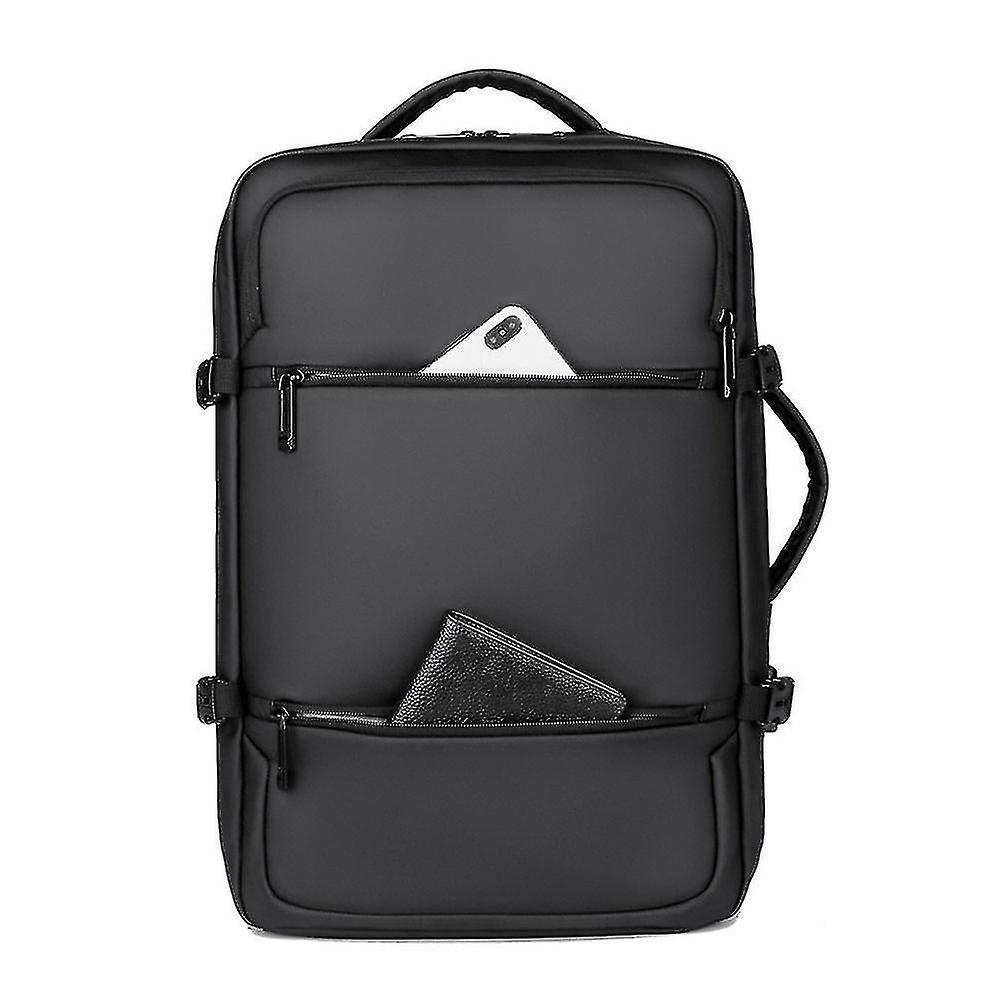 Foto 4 pulgar | Mochila Huoguo Business Commuter Impermeable 15.6 Pulgadas Negra - Venta Internacional.