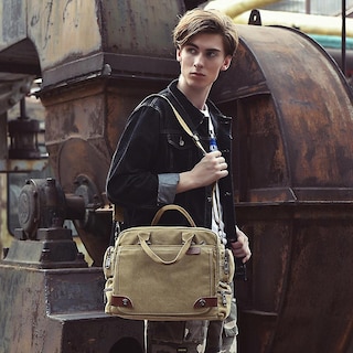 Foto 3 | Bolso De Hombro Sanlin Beans Fashion Classic Travel Para Hombre - Venta Internacional.