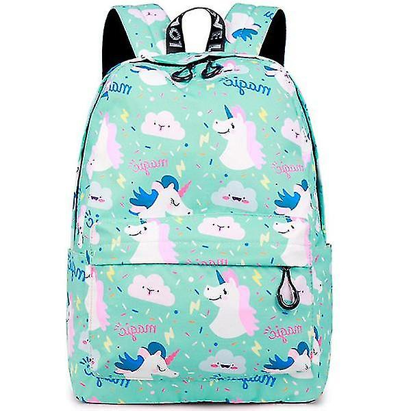 Foto 2 pulgar | Mochila Huoguo, Bonito Y Ligero Unicornio Para Niñas Adolescentes - Venta Internacional.