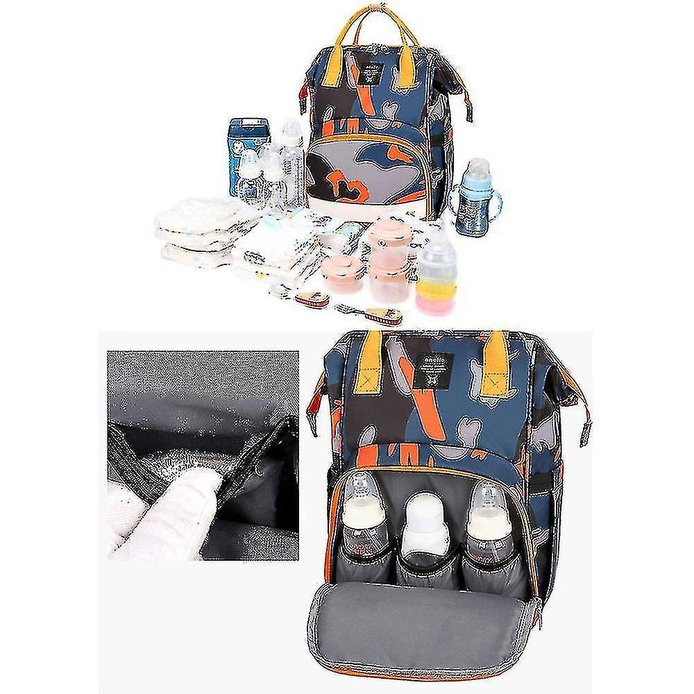 Foto 4 pulgar | Mochila Huoguo Multifuncional De Gran Capacidad Mommy 40x26x1 - Venta Internacional.